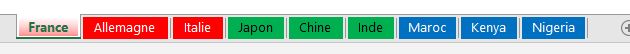 Excel formation - couleur onglet - 02