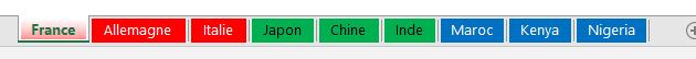 Excel formation - couleur onglet - 02