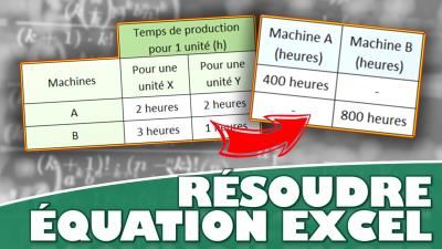 Excel pour contrôleurs de gestion : Comment optimiser la production d'une entreprise avec Excel ?