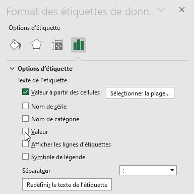 Excel formation - graphique marqueurs - 12