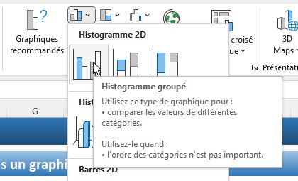 Excel formation - couleurs graphique différentes - 02