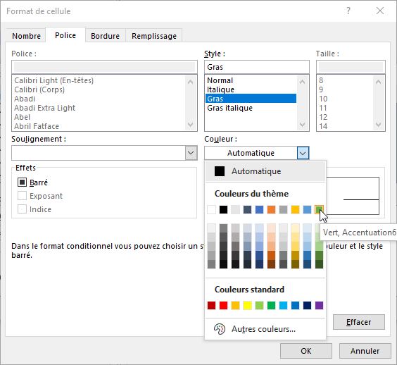 Excel formation - coches auto excel - 06