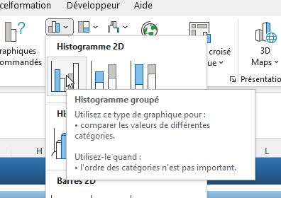 Excel formation - graphique depuis plusieurs feuilles - 02