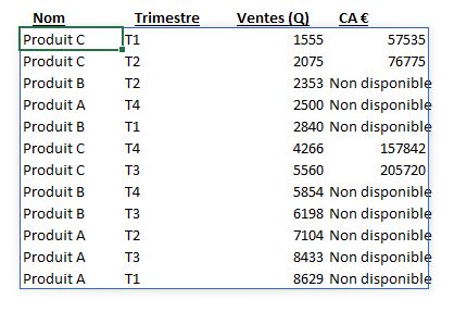 Excel formation - vstack - 07