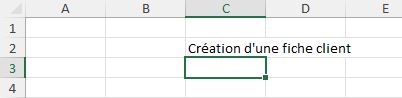 Excel formation - formulaire dynamique sans coder de vba - 01