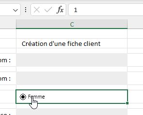 Excel formation - formulaire dynamique sans coder de vba - 14