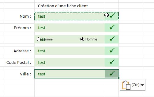 Excel formation - formulaire dynamique sans coder de vba - 26