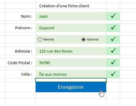 Excel formation - formulaire dynamique sans coder de vba - 48