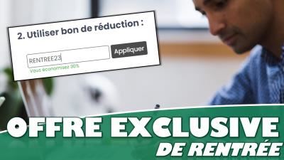 Offre exclusive de rentrée -30% sur toutes mes formations et packs de formations !