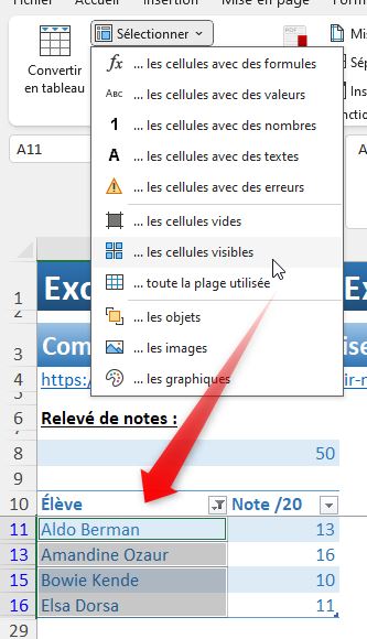Excel formation - barre d'outils - c1 - 08