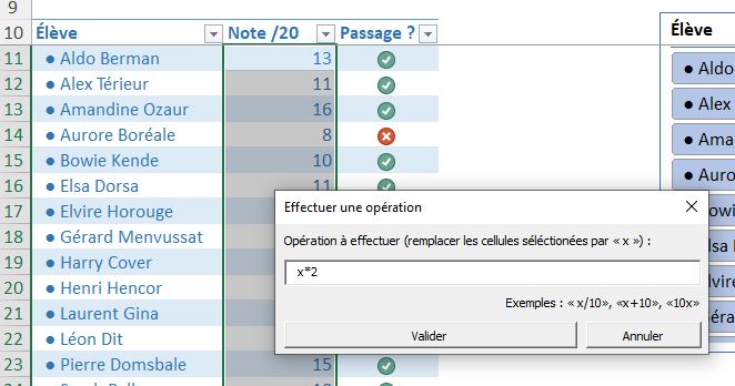 Excel formation - barre d'outils - c2 - 16
