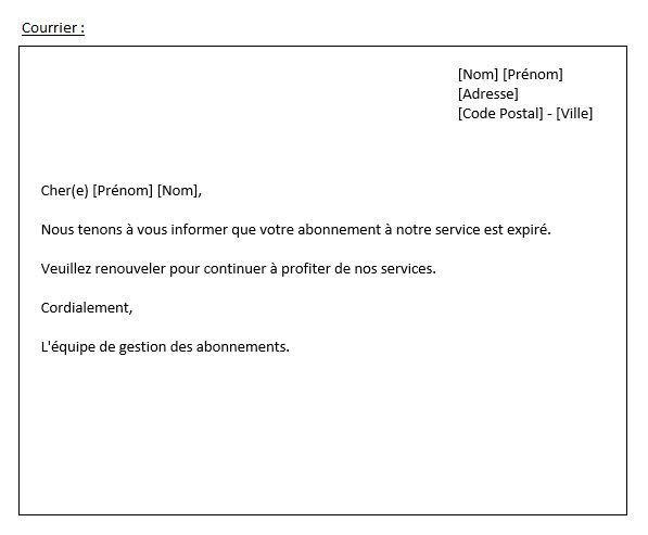 Excel formation - publipostage sous Excel - 02