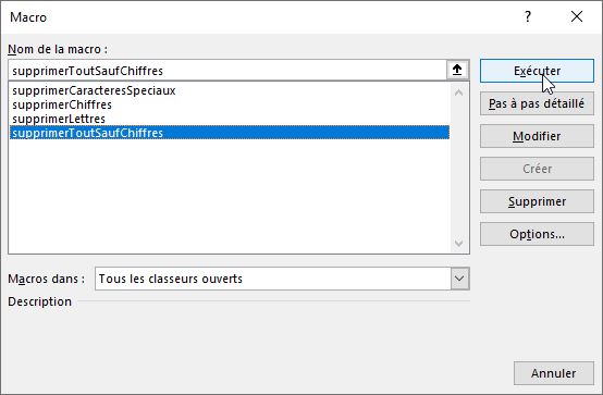 Excel formation - supprimer des caracteres - 03