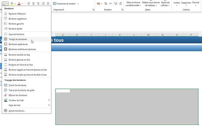 Excel formation - Graphique Gauffre - 05