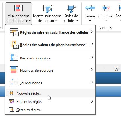 Excel formation - Graphique Gauffre - 10