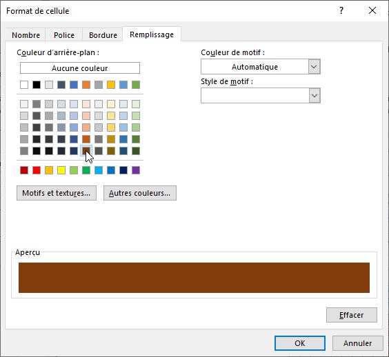 Excel formation - Graphique Gauffre - 12