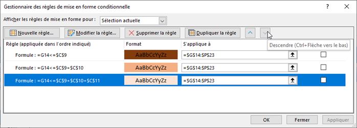 Excel formation - Graphique Gauffre - 15