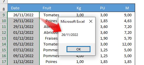 Excel formation - les noms de cellules - 02