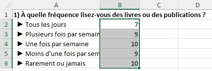 Excel formation - Analyser un sondage avec Excel - 07