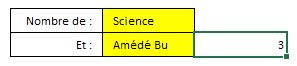 Excel formation - La fonction SOMME.SI avec des textes - 07