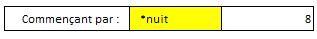 Excel formation - La fonction SOMME.SI avec des textes - 11