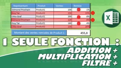 Percez les secrets de la fonction SOMME (SOMME.SI/SOMMEPROD) et des ces déclinaisons pour boostez votre productivité sur Excel ?