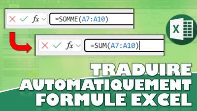 Comment traduire automatiquement des fonctions Excel dans leur version originale ?