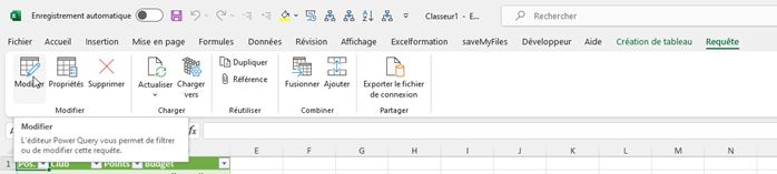 Excel formation - Import tableau HTML dans Excel - 06