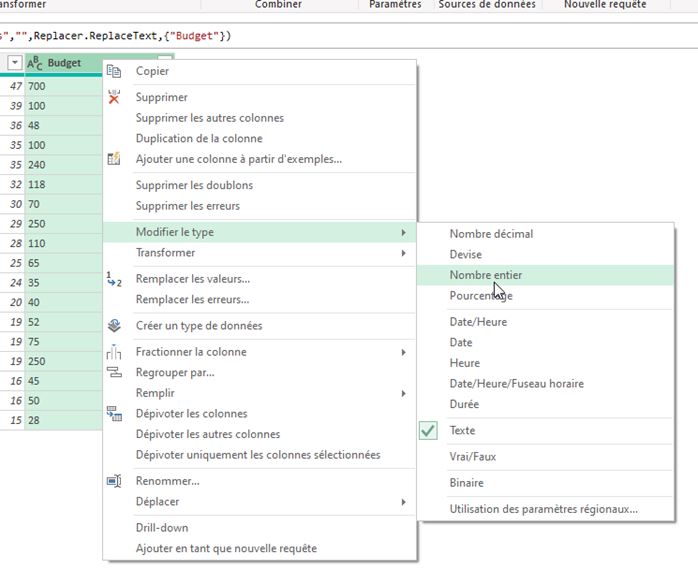 Excel formation - Import tableau HTML dans Excel - 10