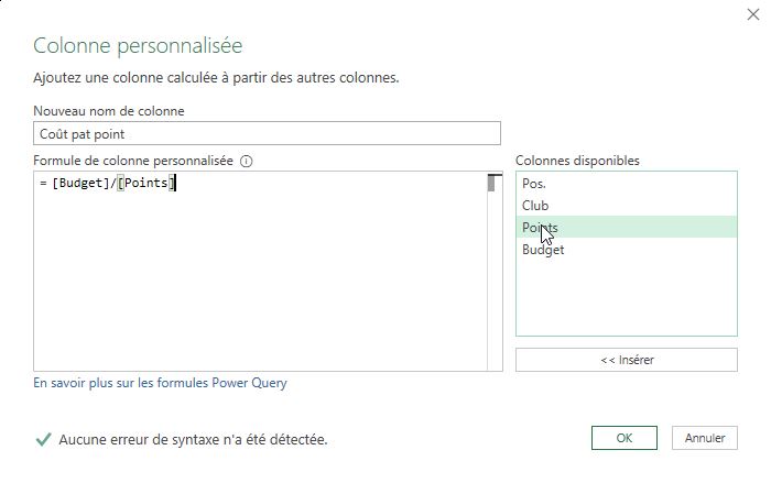 Excel formation - Import tableau HTML dans Excel - 12