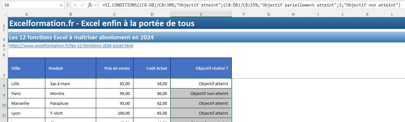 Excel formation - 9FonctionsExcel - 05