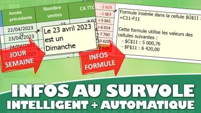 Comment insérer des commentaires automatiques et intelligents dans Excel !