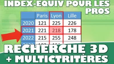 INDEX-EQUIV : Astuces de pro sur Excel !