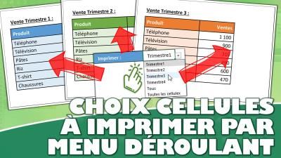 L’astuce Excel pour imprimer le tableau que vous voulez en un clic !