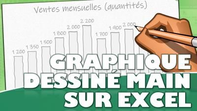 Comment créer un graphique dessiné à la main avec Excel ?