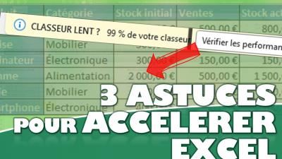 Votre Excel est lent ? Découvrez L'ASTUCE qui va tout changer !
