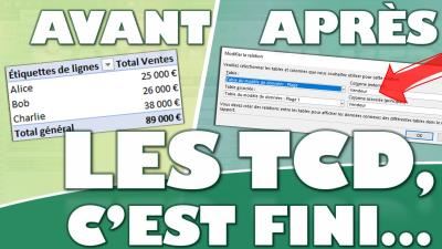 Utilisez les Super-TCD et Power Pivot pour analyser vos données Excel