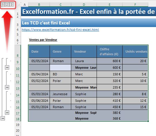 Excel formation - 0031-rapport cliquable excel - 07