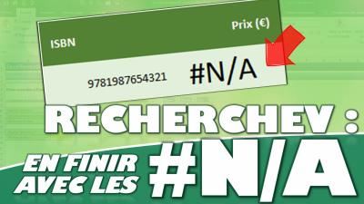 Comment résoudre les erreurs de la fonction RECHERCHEV sur Excel