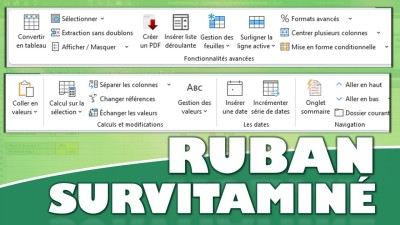 Découvrez l'outil qu’il nous faut pour optimiser votre utilisation d’Excel (la barre d'outils by excelformation.fr)