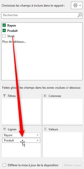 Excel formation - 0080-Liste à plusieurs niveaux - 03