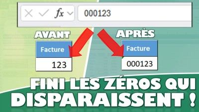 Comment ajouter des zéros devant vos numéros Excel (la 2ème méthode change tout) ?
