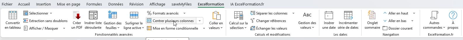 Excel formation - 0091-centrerContenuExcel - 09