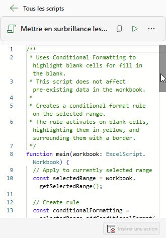 Excel formation - 0098-Automate - 10