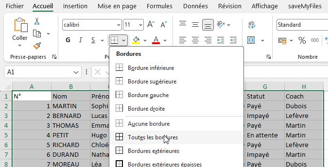 Excel formation - 0098-Automate - 14