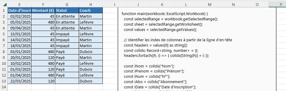 Excel formation - 0098-Automate - 05