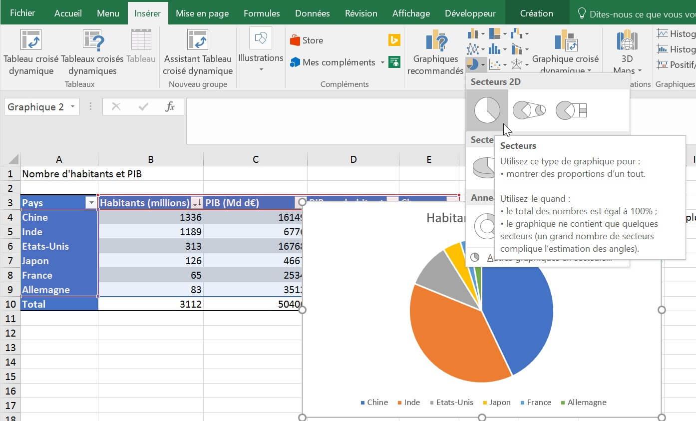 Excel formation - les tableaux de donnees d excel