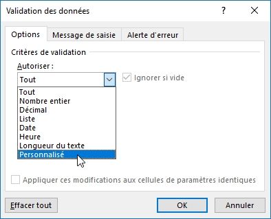 Excel formation - Cellules identiques - 19