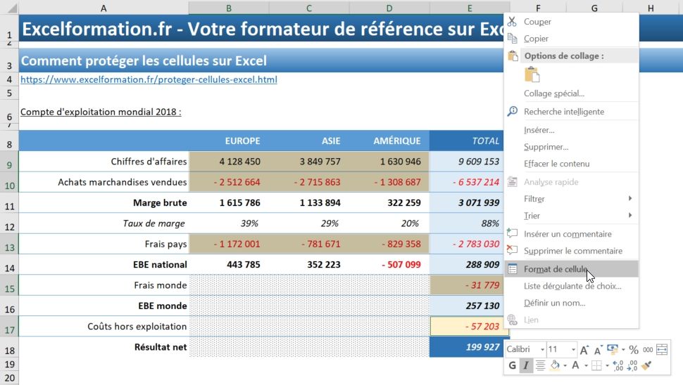 Comment empêcher la suppression ou la modification des cellules sur — free download