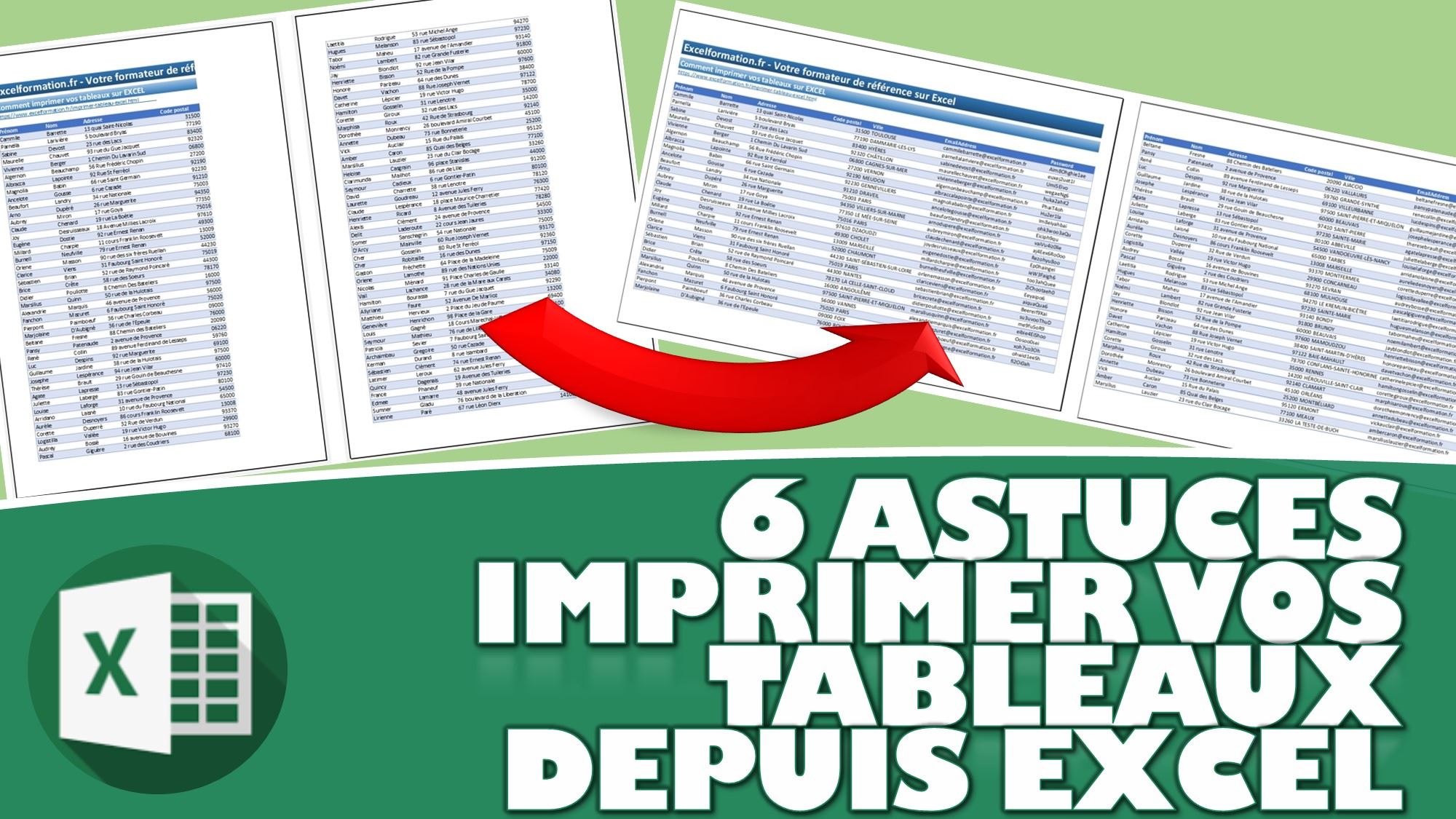 Primeri Tablea Excel 6 ASTUCES POUR IMPRIMER DES TABLEAUX EXCEL QUI DÉCHIRENT - Excel formation